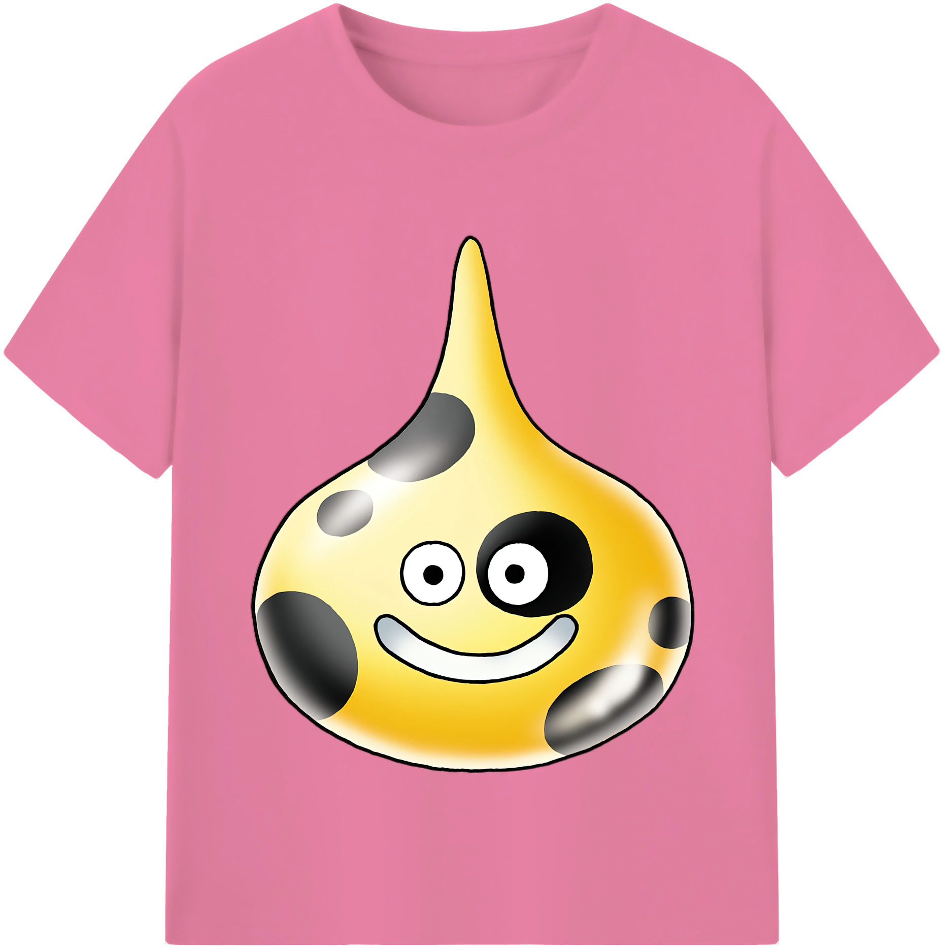 （画像用） ドラゴンクエスト Doragon Kuesuto Dragon Quest 綿100％半袖Tシャツ（フロントプリント）